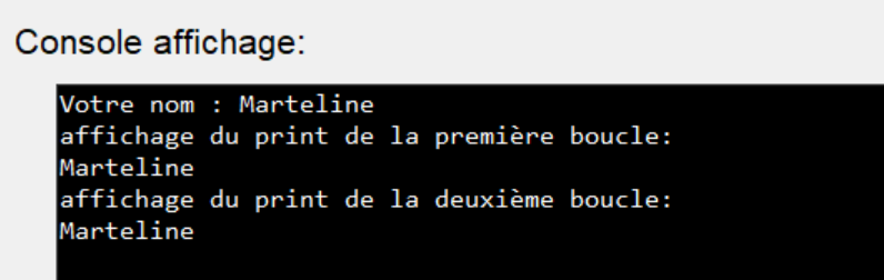pb affichage